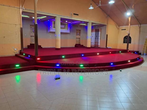 Transform Your Church Pulpits With Maroon 4mm Flooring Carpet