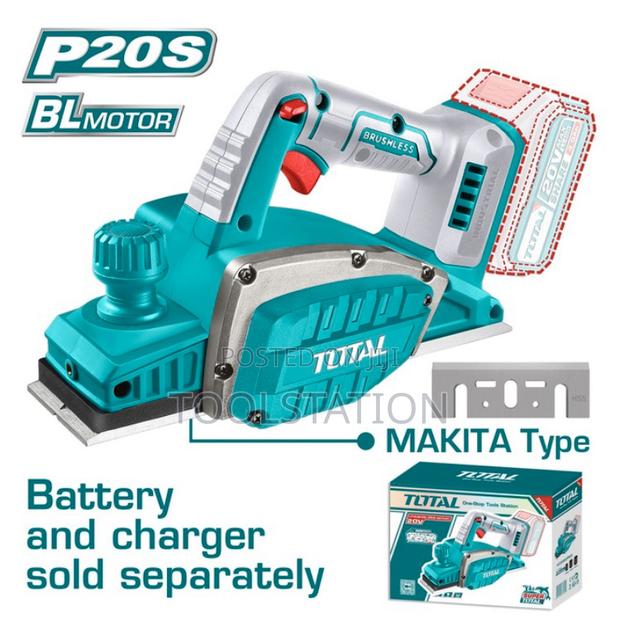 Cordless Planer Planning Width Depth:82x2mm Heavy Duty Trli20401 - main view