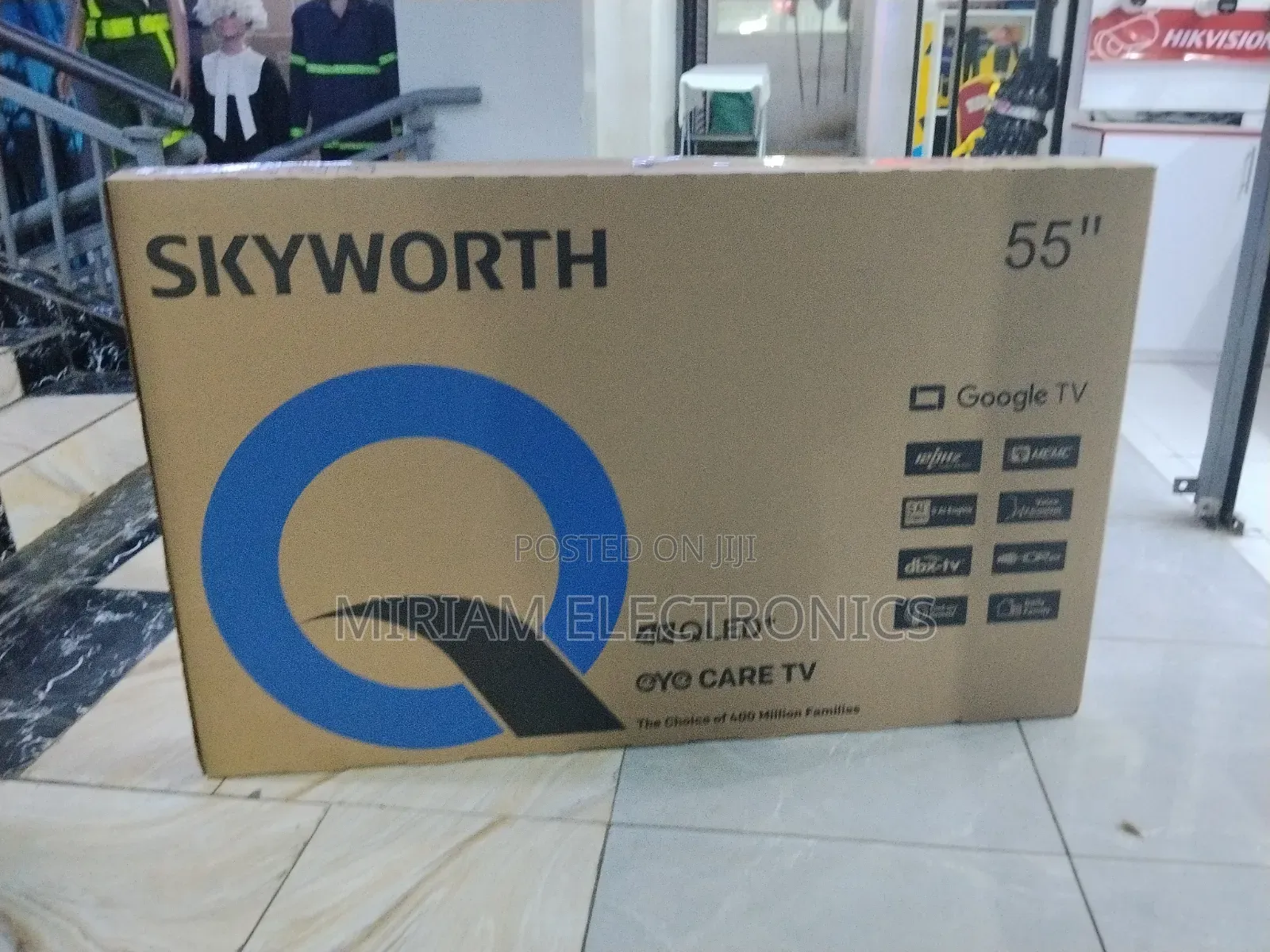 Skyworth 55′′ 55q6500 (New2025)Qled Google Smart Tv