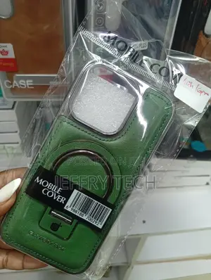 Rimemax Brand Protective Cover Featuring a Built-in Ring Stand.