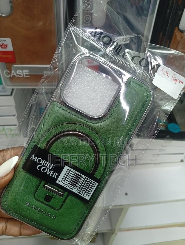 Rimemax Brand Protective Cover Featuring a Built-in Ring Stand. - thumbnail 2