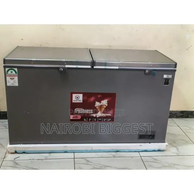 Smart Pro 450litres SCF-500g, Chest Freezer Double Doors