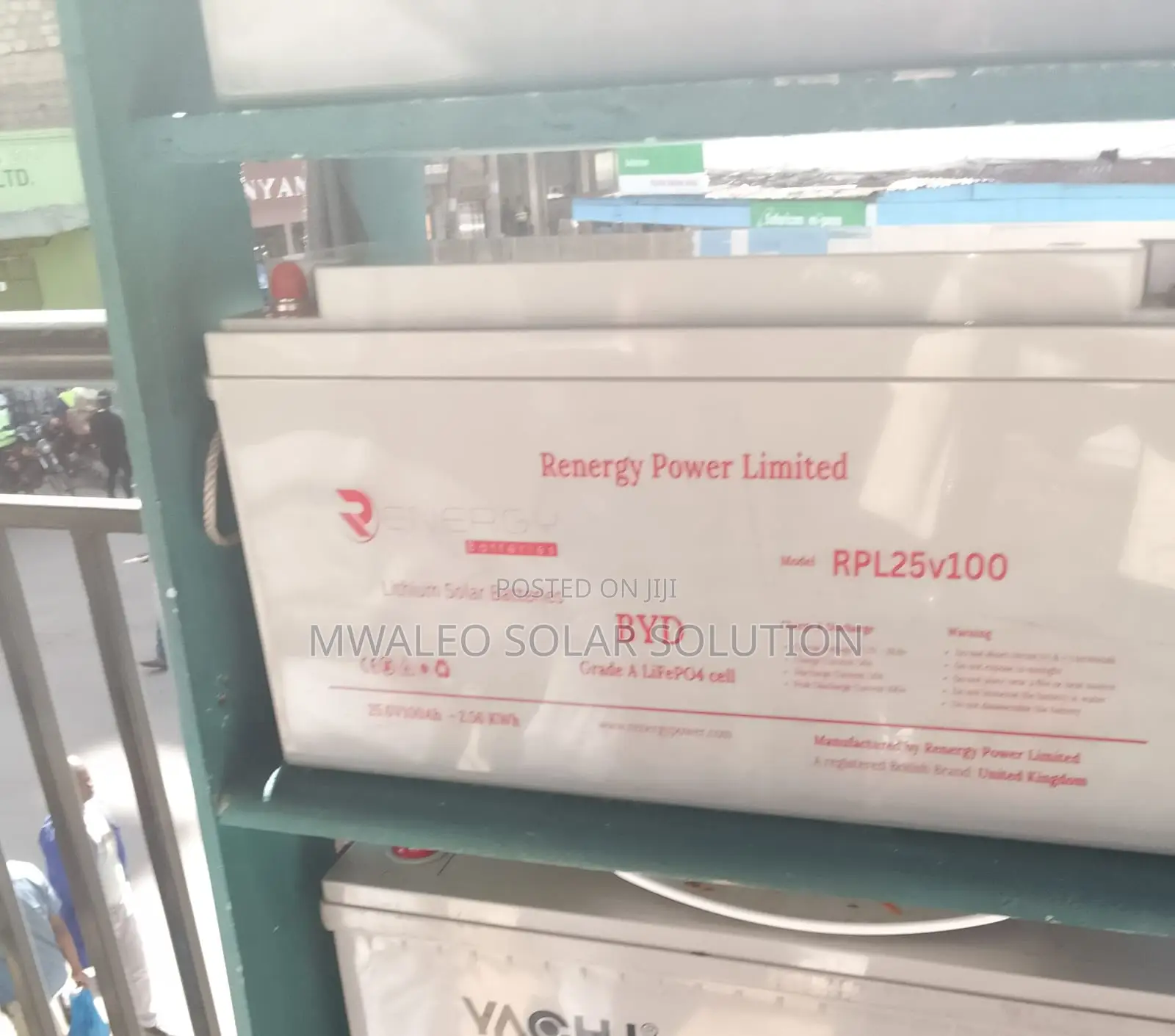 25v 100ah Renergy Lithium Battery