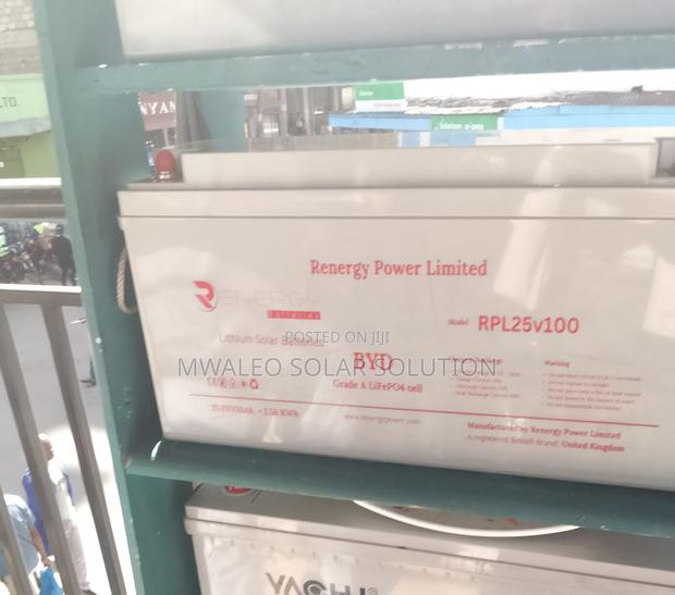 25v 100ah Renergy Lithium Battery