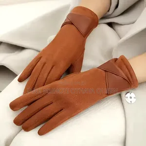 Free Size Women's Warm Thermal Winter Gloves Soft Warm