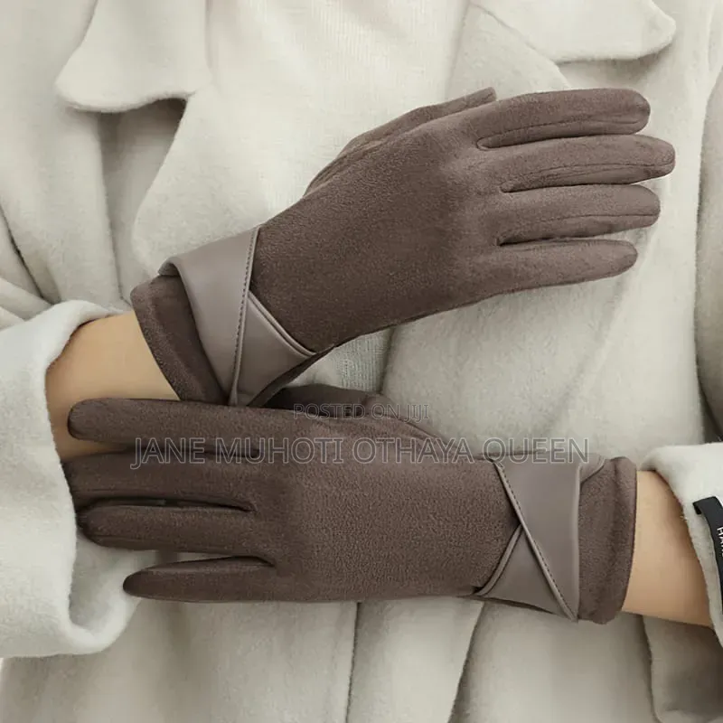 Free Size Women's Warm Thermal Winter Gloves Soft Warm
