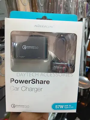 Nillkin Powershare Car Charger 3 Usb + Type-C 57w Max