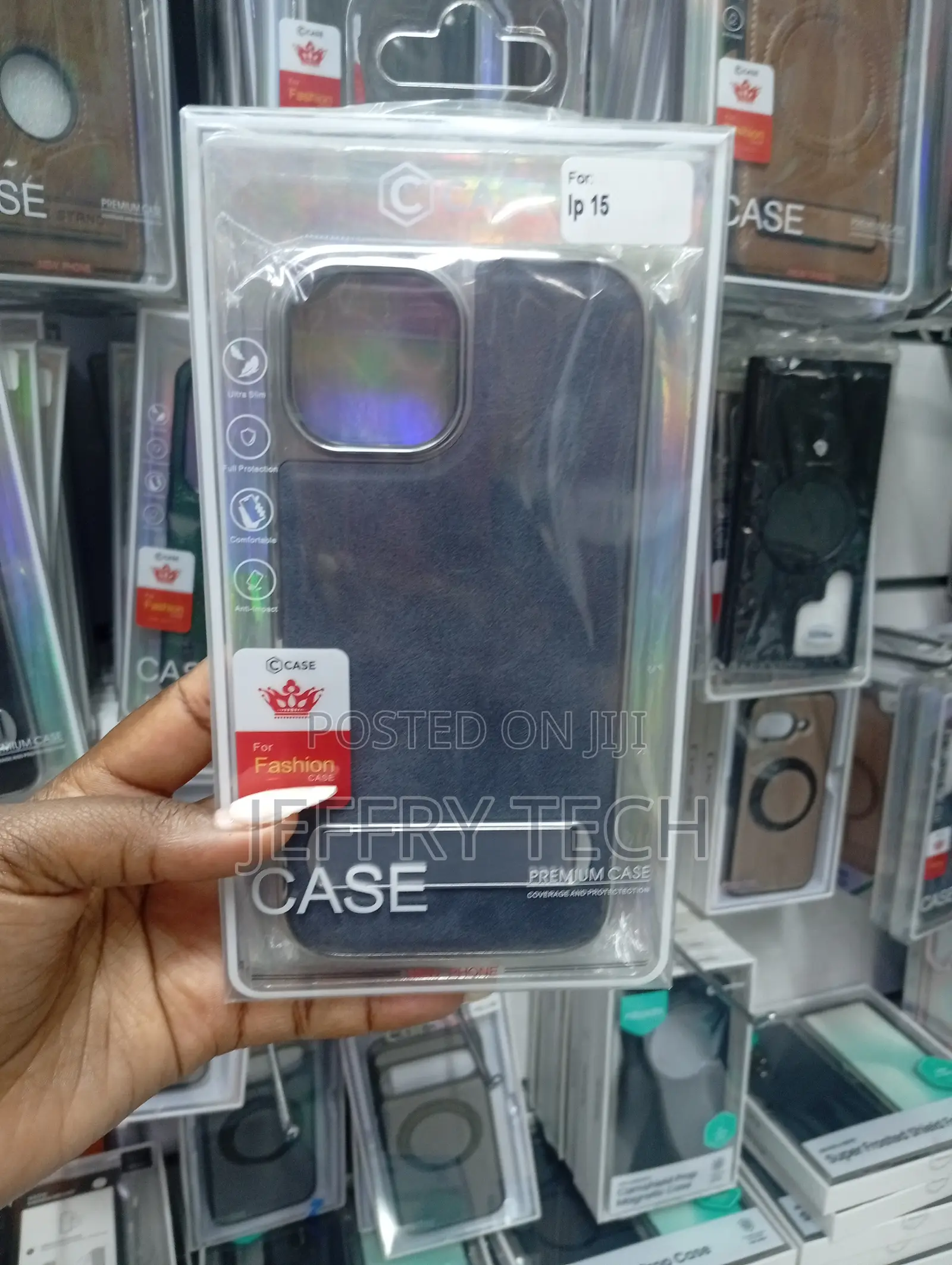 Premium Case Is Designed Specifically for the Apple iPhone 15.