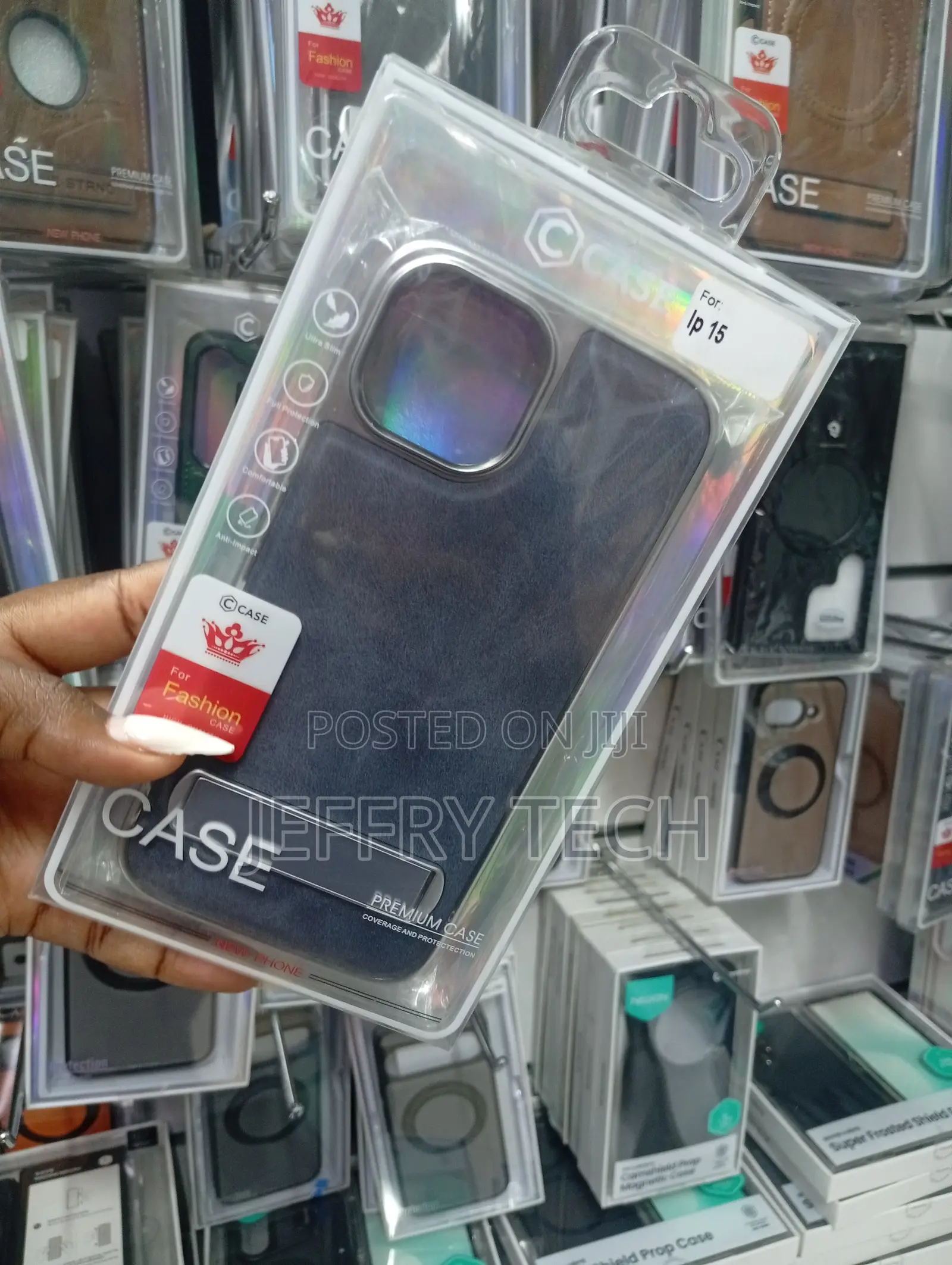 Premium Case Is Designed Specifically for the Apple iPhone 15.