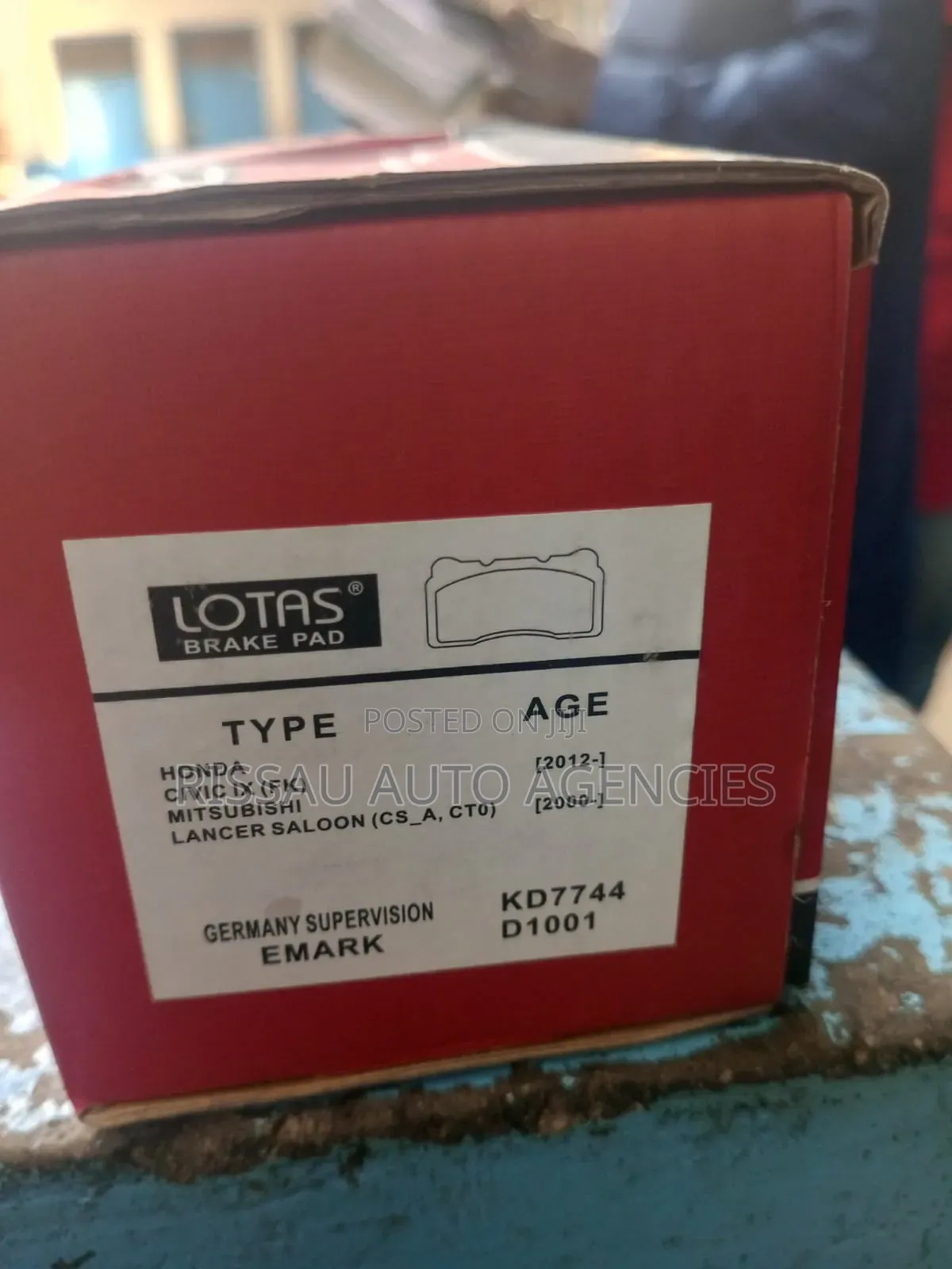 Subaru Impreza N14 2008 Lotus Ceramic Brake Pads.