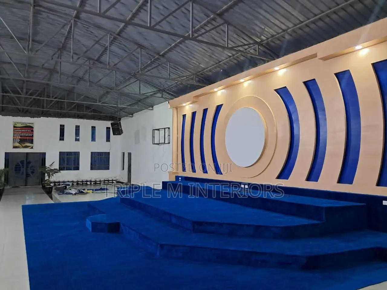 Upgrade Your Church With Blue Plush Coverage
