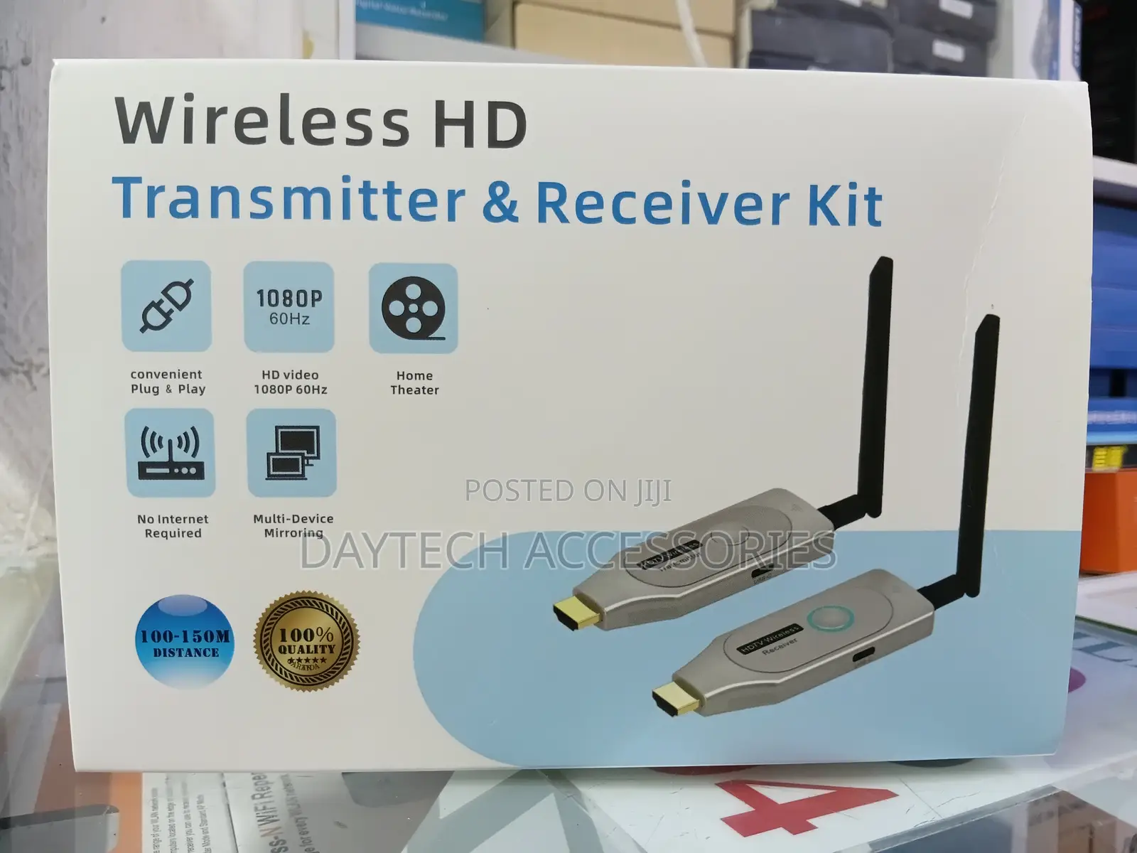 100m Wireless Hdmi Video Audio Transmitter and Receiver Extender.