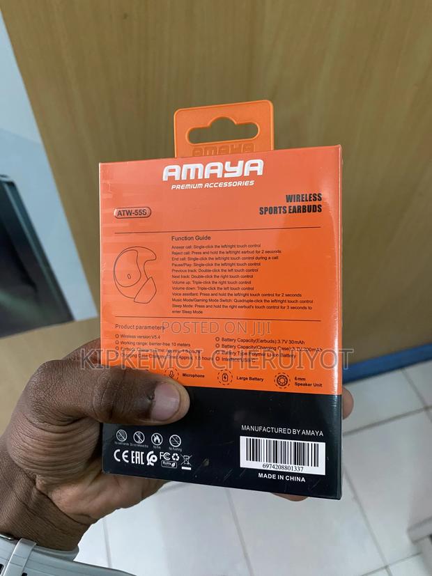 Amaya Atw-23 Earbuds - thumbnail 2