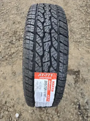 205 /70 R15 Maxxis Tyres (All Terrrain) Thailand.