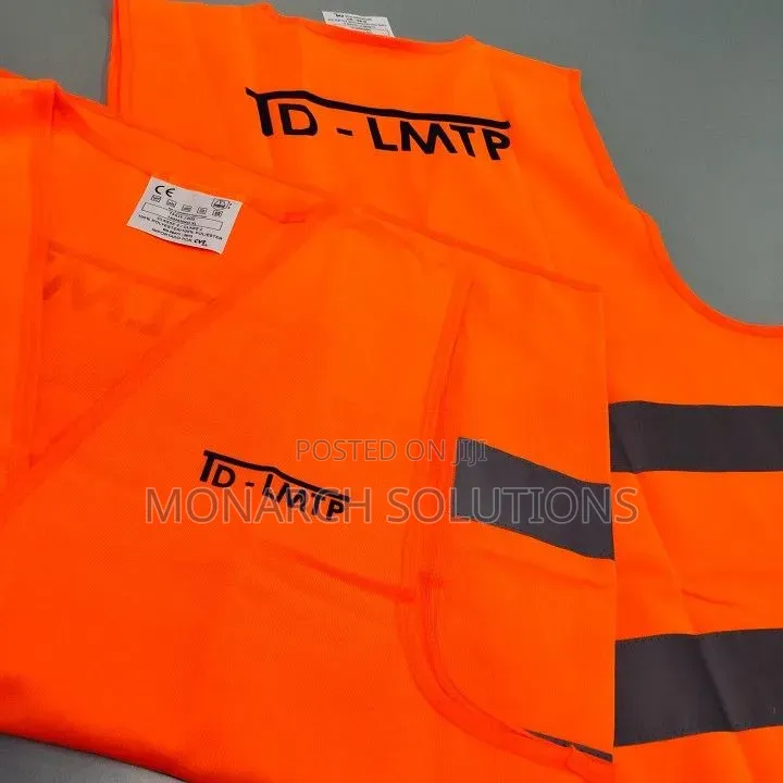 Sharp Orange Reflector Vest