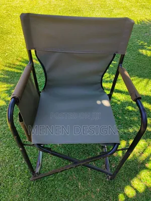 Foldable Metal Camping Sundowner Canvas [ Ripstop ] Chair