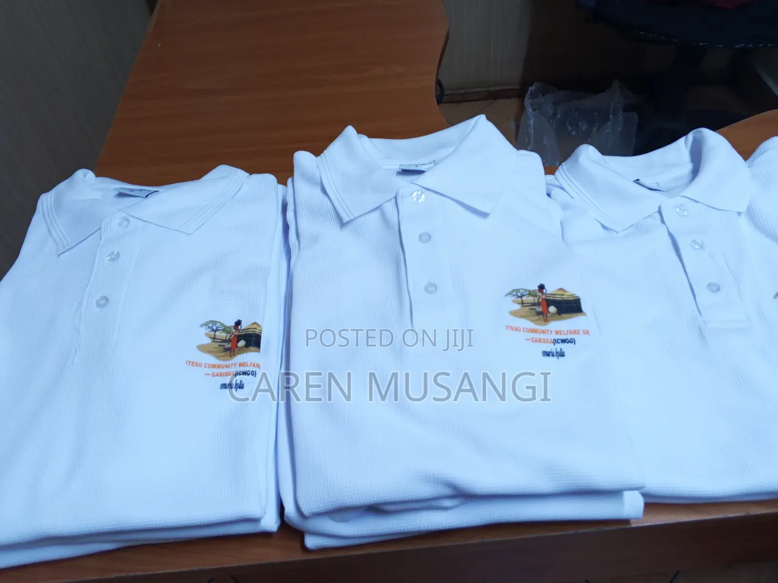 Quality White Dryfit Polo T-Shirts
