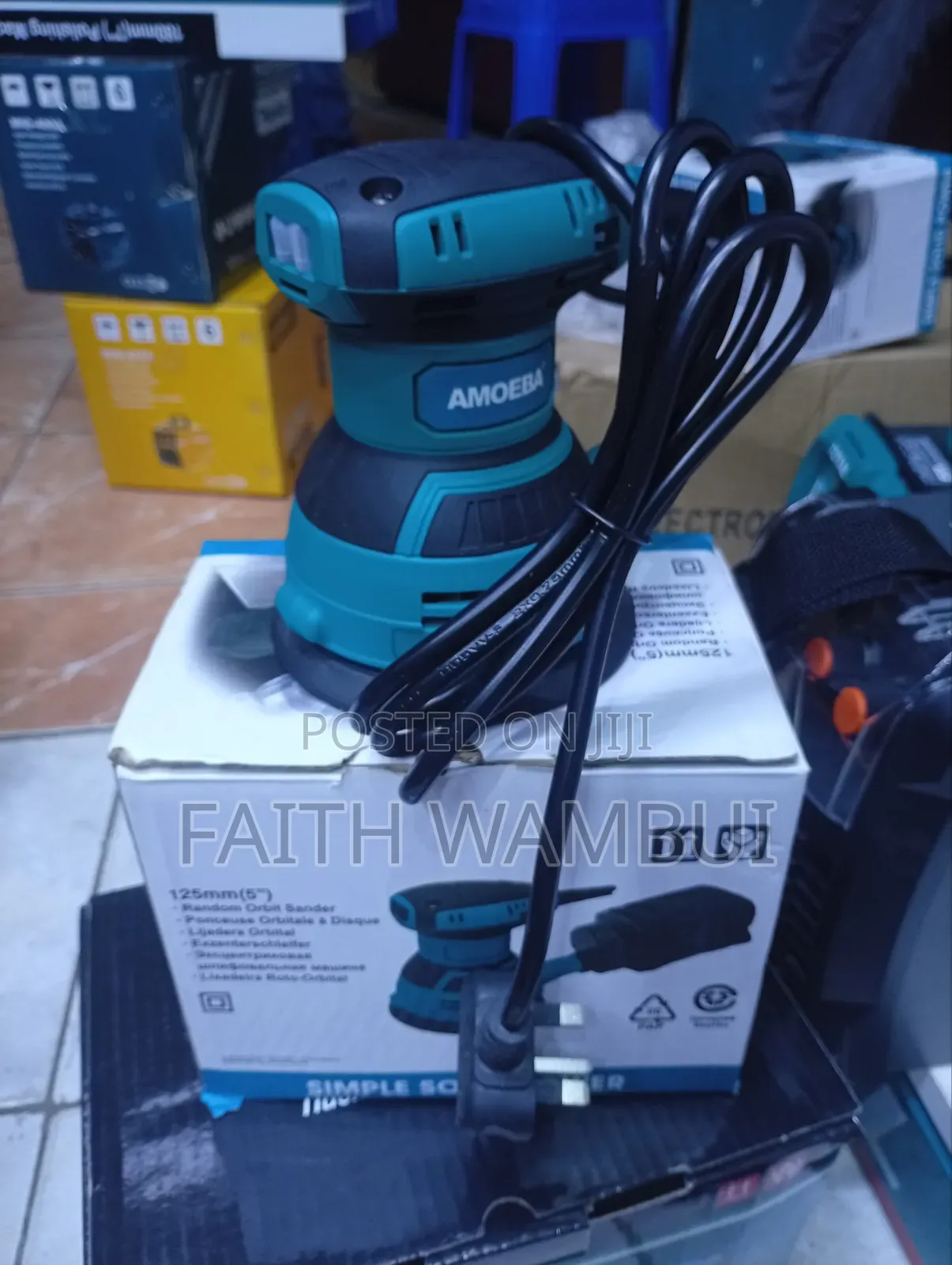 Industrial Amoeba Orbit Sander Professional Machine