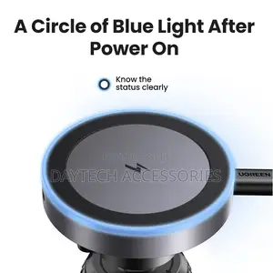 Ugreen Qi2 Wireless Car Charger15w Fast Charging Magnetic Holder.