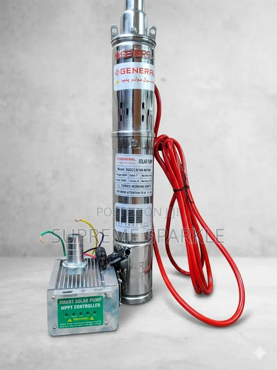 Brushless Solar Water Pump With Control Box 1000w 96v