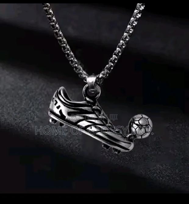 Football Shoe Necklace (Sport Style Fashion Necklace)