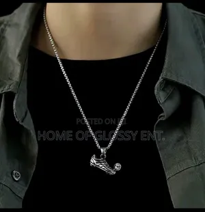 Football Shoe Necklace (Sport Style Fashion Necklace)