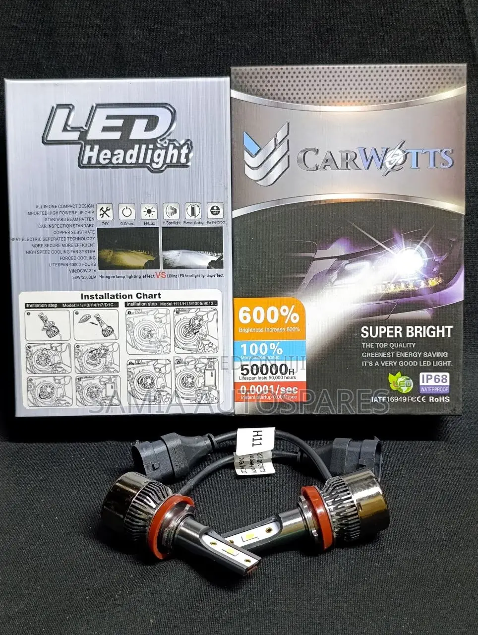 Carwatts Led Headlight Bulbs H11-A10n
