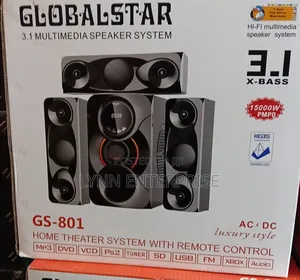 3.1ch Globalstar Home Theater System