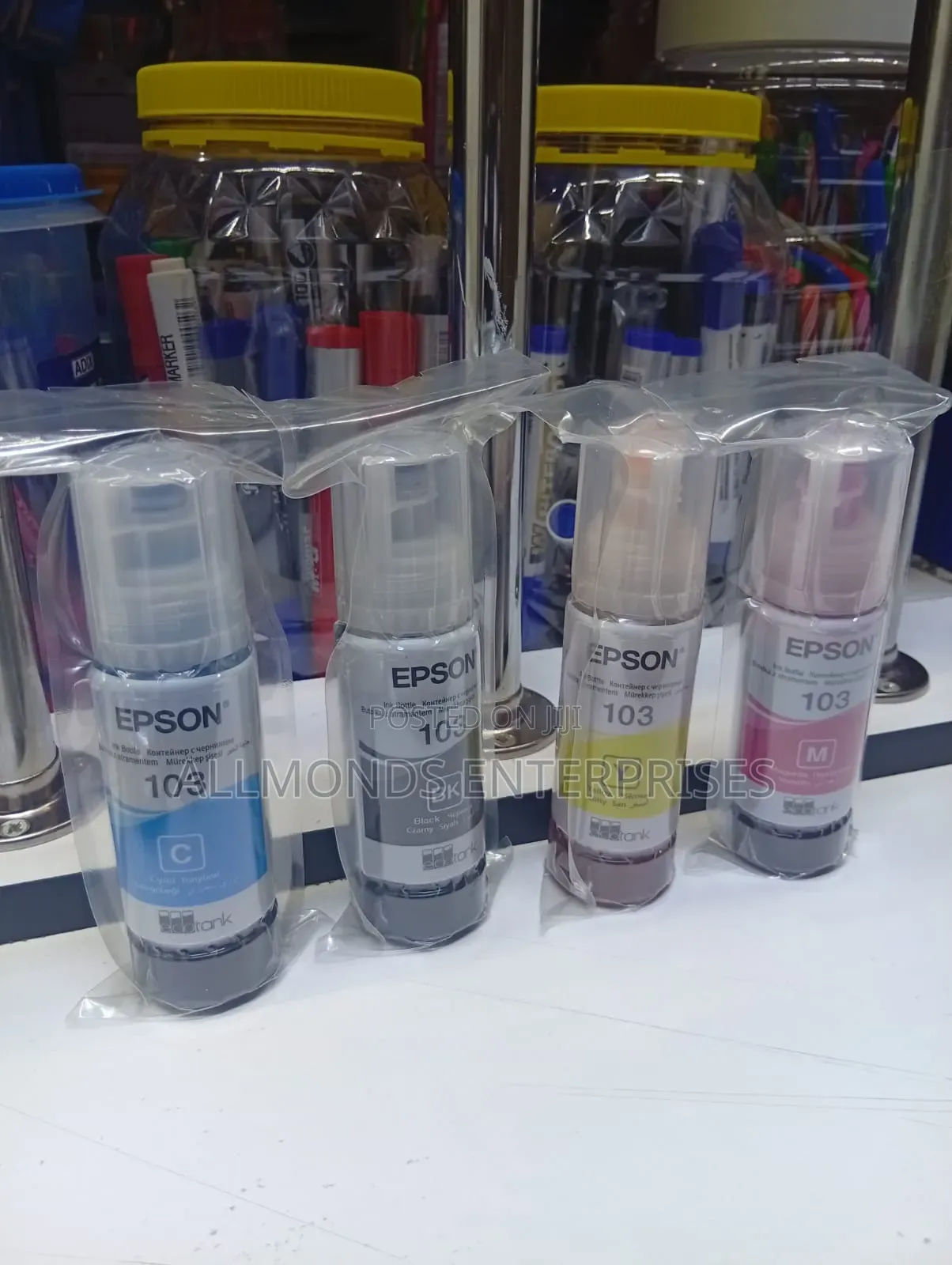 Original/Genuine Epson 103 Ink- Magenta,Cyan, Black,Yellow