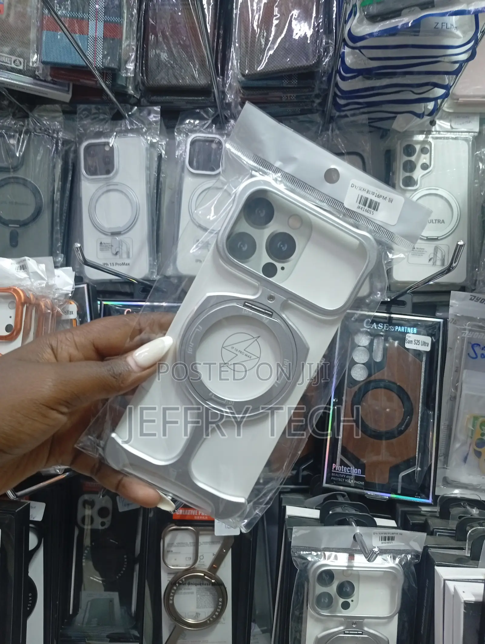 Metal Frameless "Z-Shaped" Phone Case