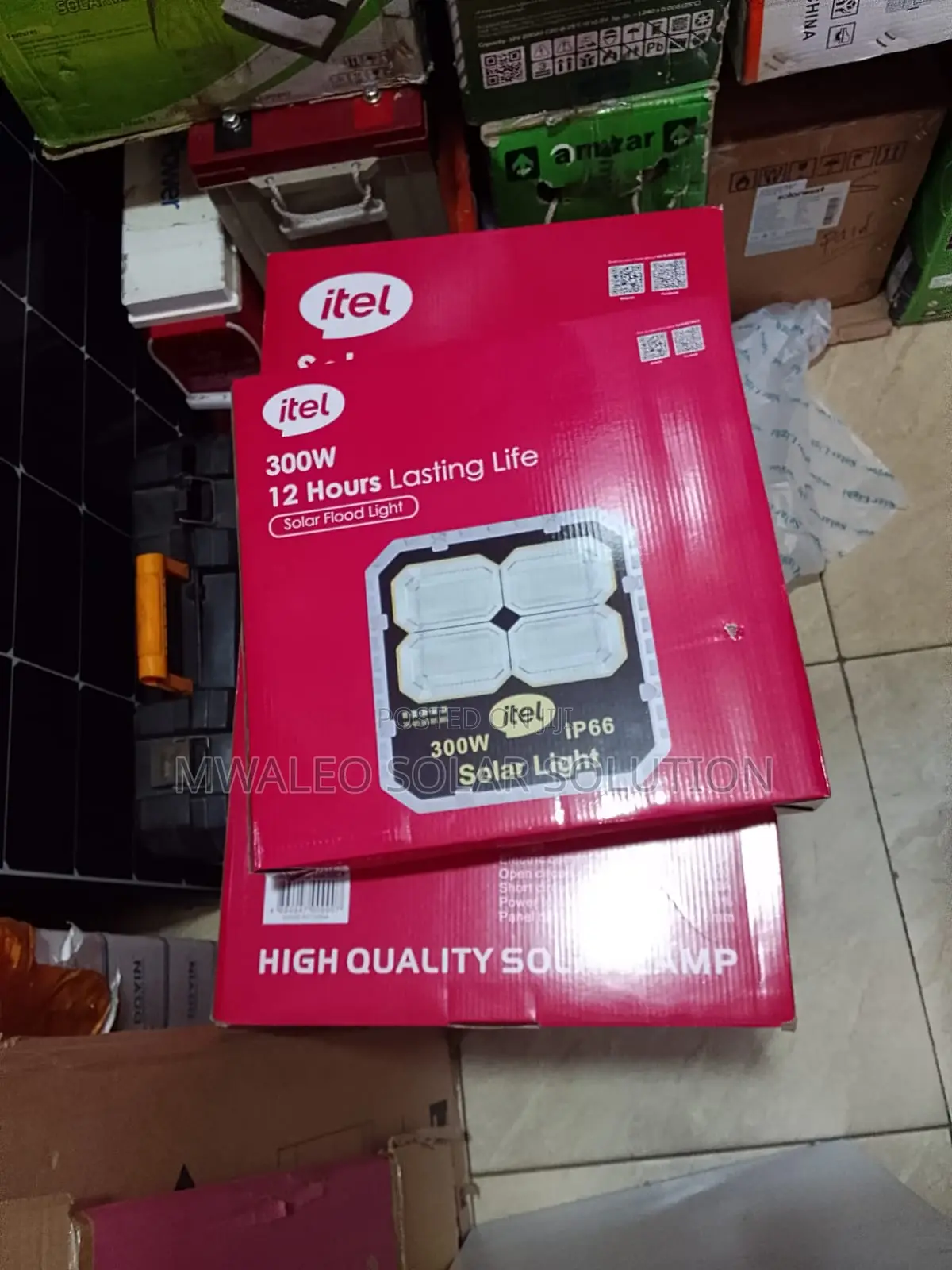 300w Itel Solar Light