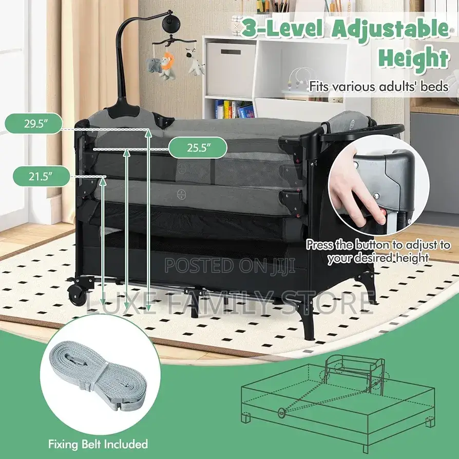 4-in-1 Co-Sleeper Playpen