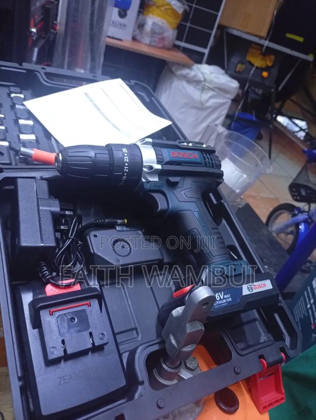 36 Volts Professional Bosch Original Drill Set Machine - main view