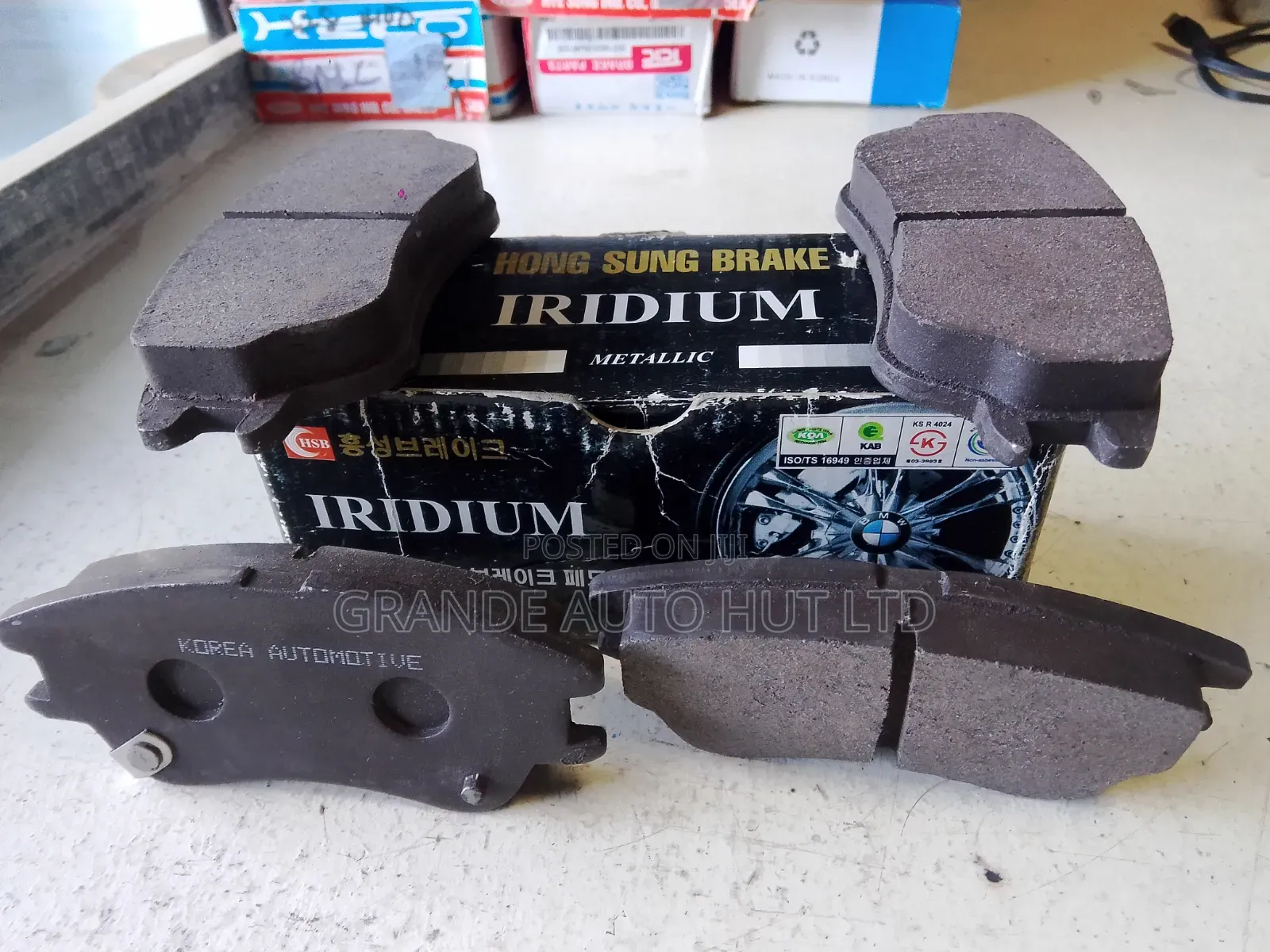 Brake Pads Hyundai Atoz (Hsb Brand)
