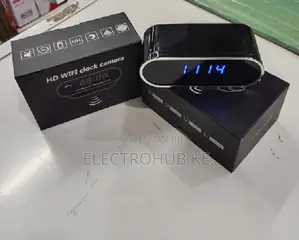 Spy Table Clock Camera - Discreet Home Security Wifi Camera