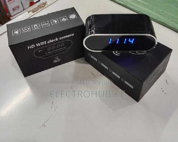Spy Table Clock Camera - Discreet Home Security Wifi Camera