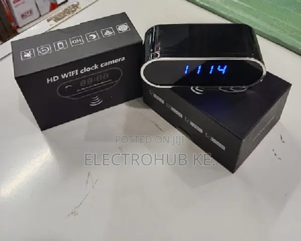 Spy Table Clock Camera - Discreet Home Security Wifi Camera