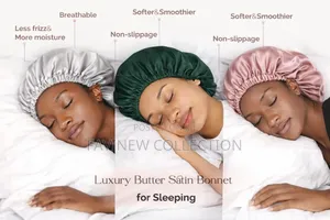 Adjustable Sleeping Satin Hair Bonnet