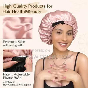 Adjustable Sleeping Satin Hair Bonnet
