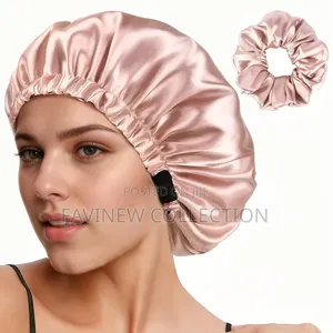 Adjustable Sleeping Satin Hair Bonnet