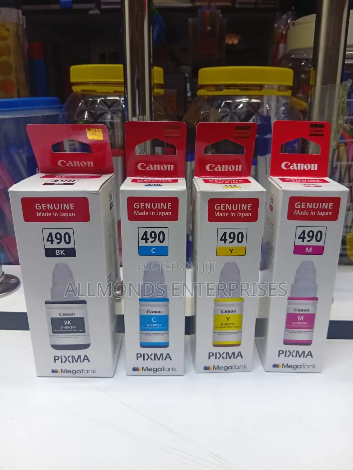Genuine Canon Pixma 490 Ink-made In Japan