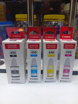 Genuine Canon Pixma 490 Ink-made In Japan