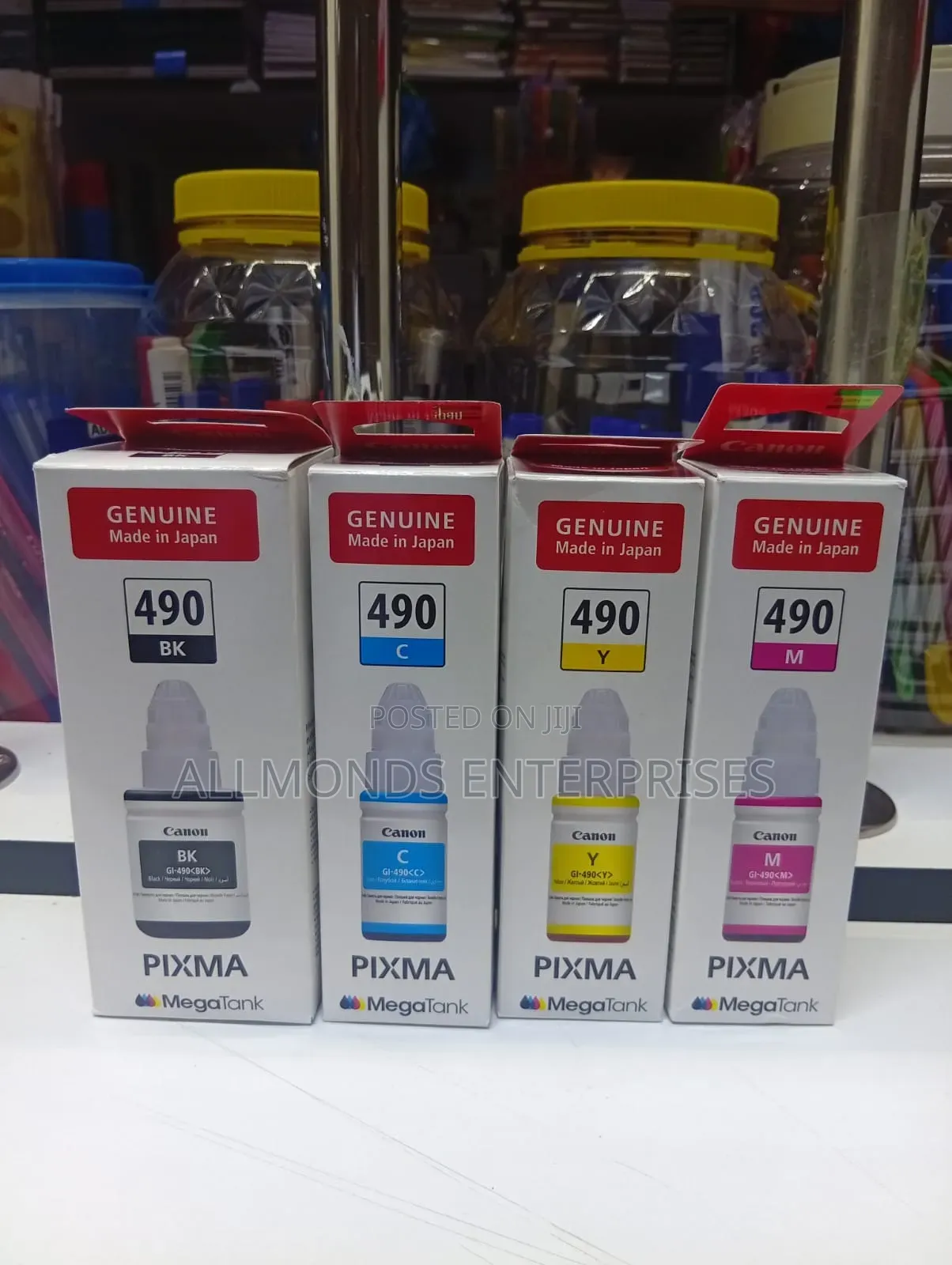 Genuine Canon Pixma 490 Ink-made In Japan