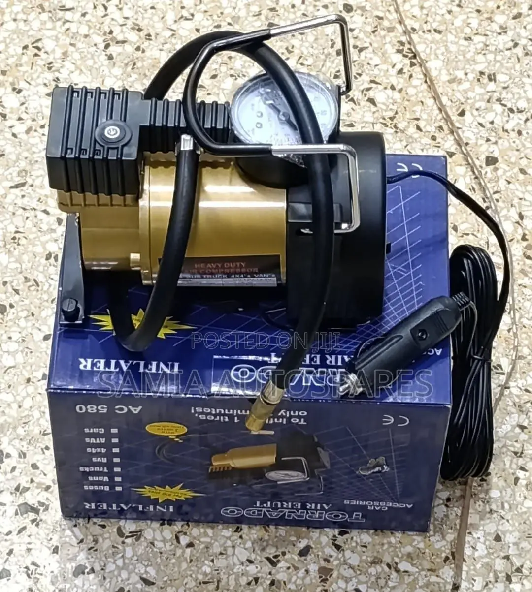 Heavy Duty Air Compressor 
965 Kpa (Small)