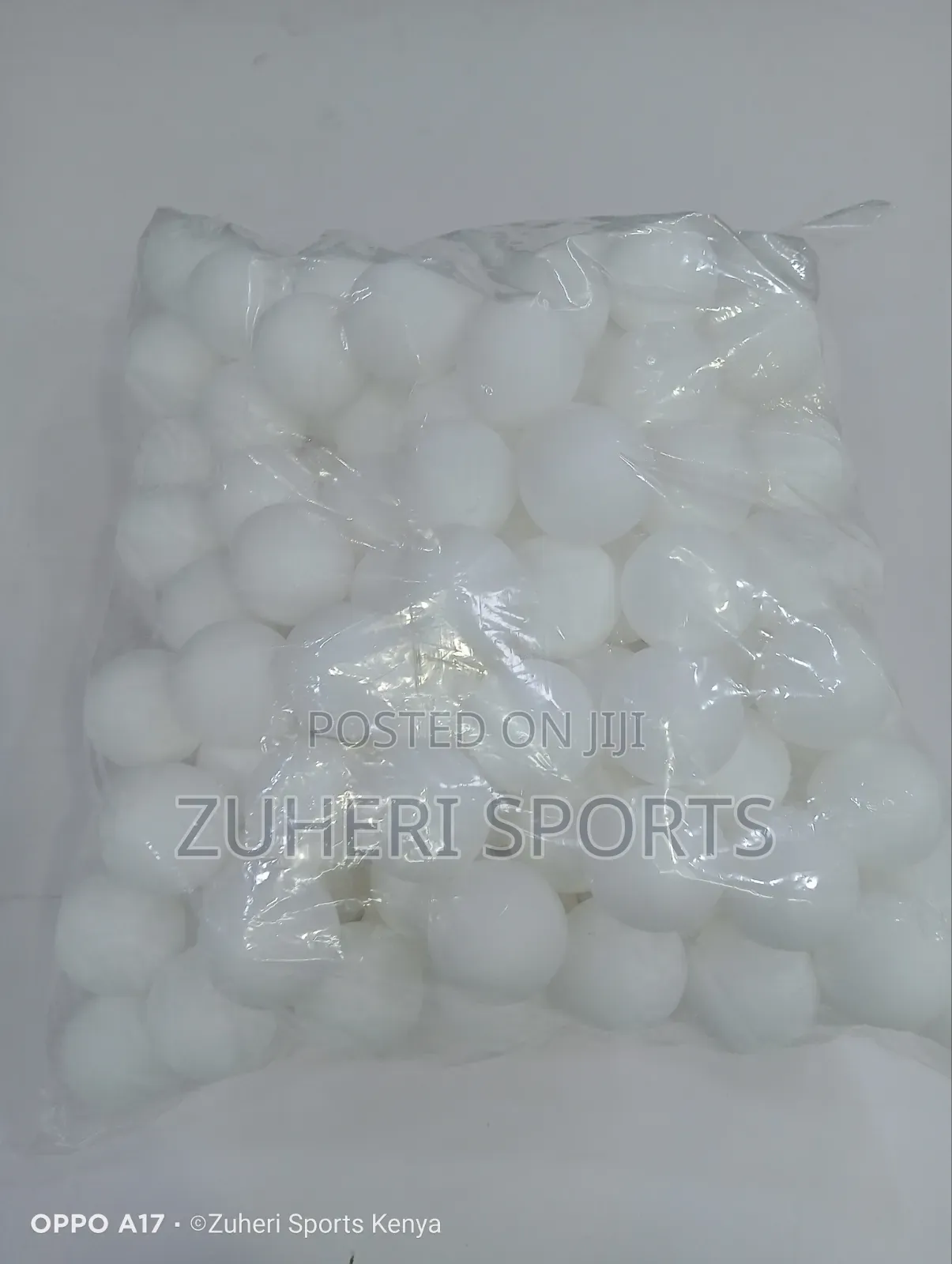 White Table Tennis Balls