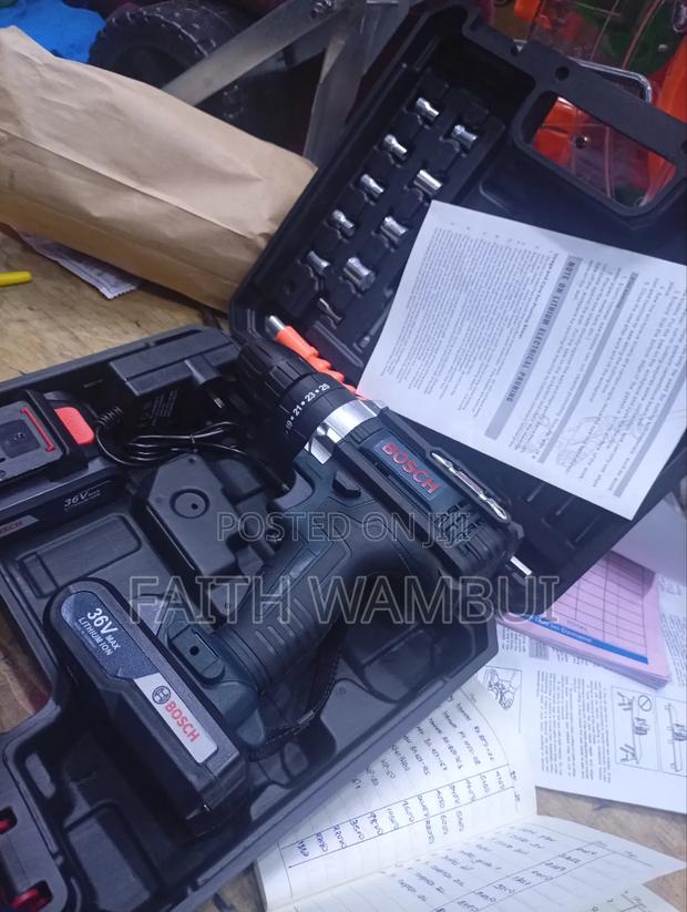 Original Bosch Cordless Drill Set Machine