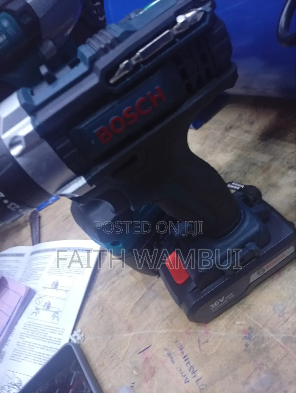 Industrial Bosch Professional Drill 36 Volts