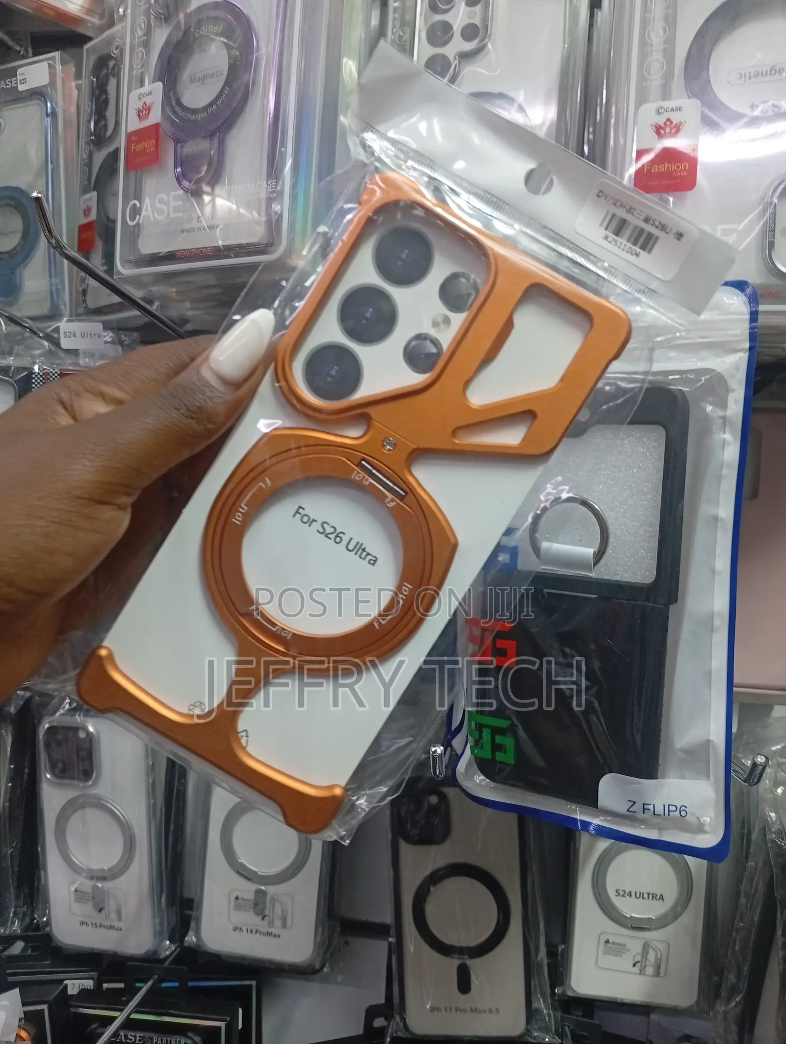 Metal Frameless Case for the Samsung Galaxy S26 Ultra
