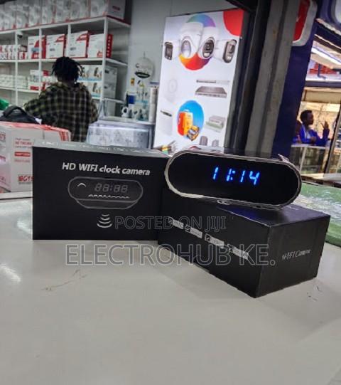 Hidden Camera Table Clock - Secret Wifi Surveillance With App
