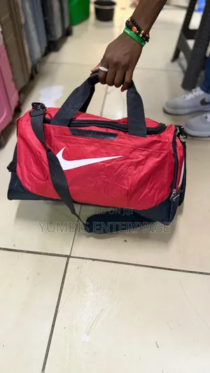 Red Unisex Nike Gym Bags